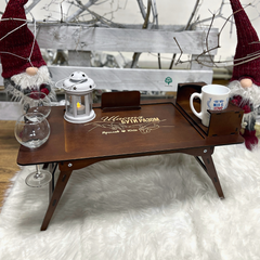 Table for coffee and wine as a gift