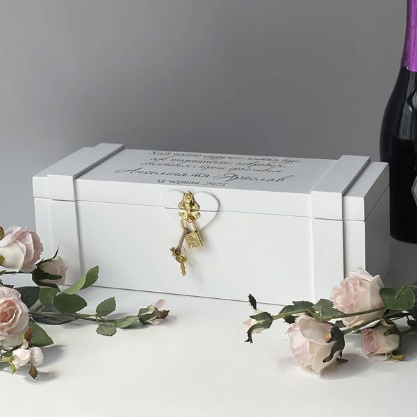 White Wedding Time Capsule