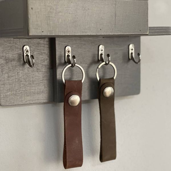 Designer key holder in a trendy shade