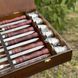 Set of skewers with engraving, birthday gift