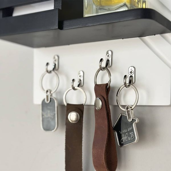 Designer mini key holder with geometry