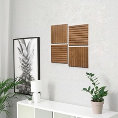 Decorative 3D wood panels