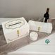 Весільний набір: скриня для конвертів, шкатулка для обручок та коробка для вина фото 1