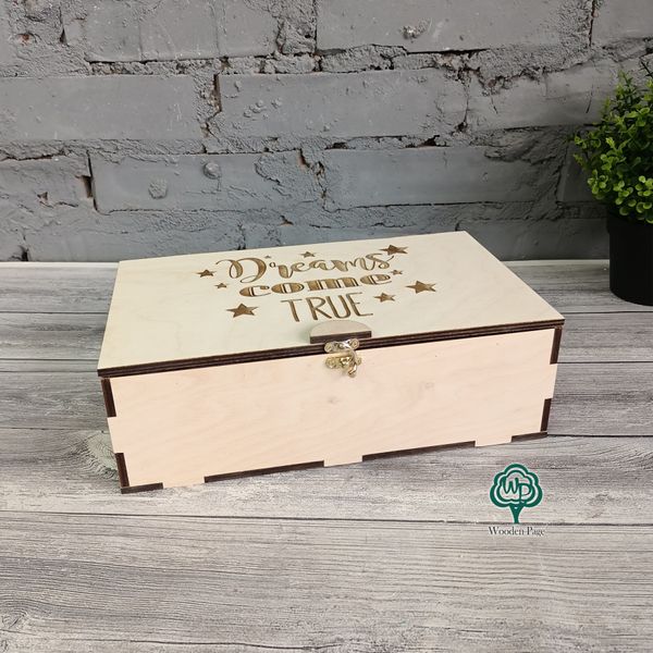 Family budget box with your inscription