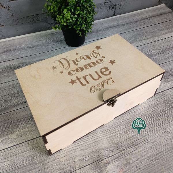 Family budget box with your inscription