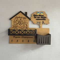 Ключниця зі стилізацією під інтер'єр English home