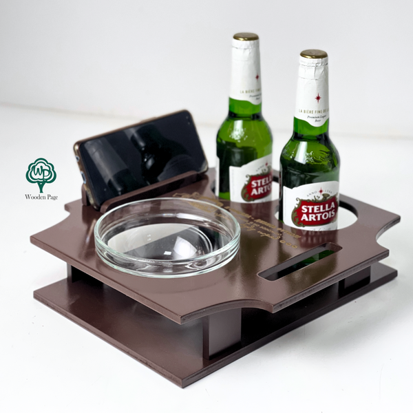 Tray for the home with engraving as a gift for a man