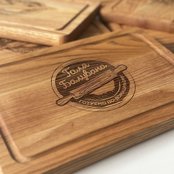 Kitchen boards with logo