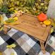 Wooden tray table for home
