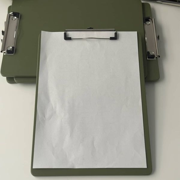 Olive green catering company planner