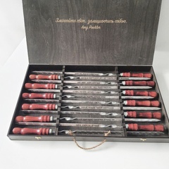 Set of skewers as a gift for a man