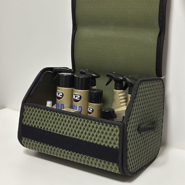Car organizer with a set of car chemicals "Pro Expert" 1