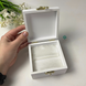 Wedding box for rings, custom made