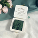 Весільна шкатулка для обручок з декоративним мохом фото 5