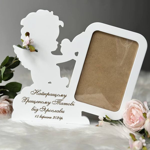 Photo frames for godparents from a child