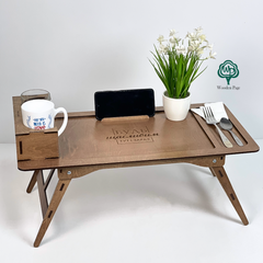 Столик для кофе с гравировкой