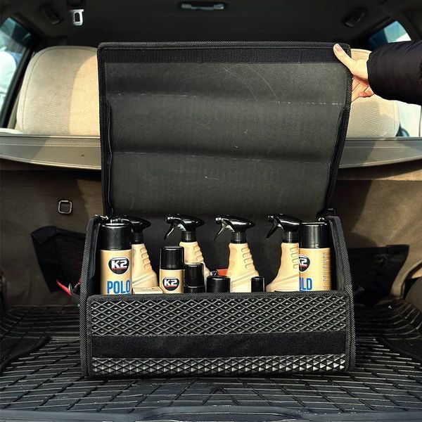 Car organizer with a set of car chemicals "Pro Expert" 1