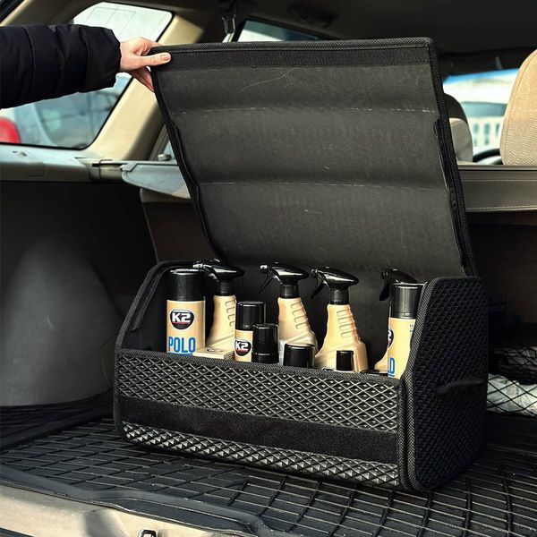 Car organizer with a set of car chemicals "Pro Expert" 1