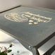 Столик для завтраков с гравировкой на подарок бабушке фото 5