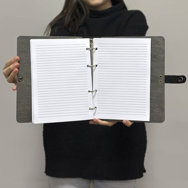 Notebook with engraved name for a man