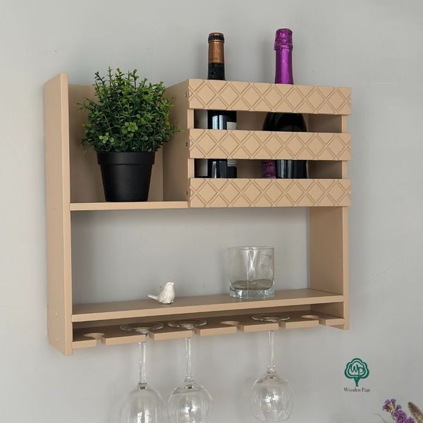 Designer minibar for alcohol and dishes Glory