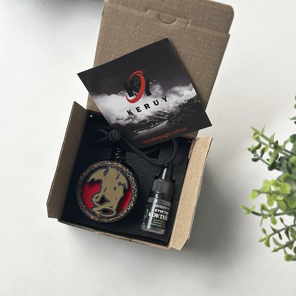 Car air freshener for men with interesting image