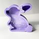 Purple bunny shaped piggy bank