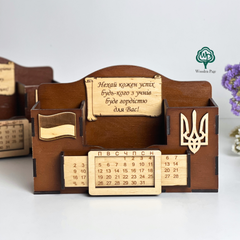 Подарочный органайзер-календарь для подарка учительнице