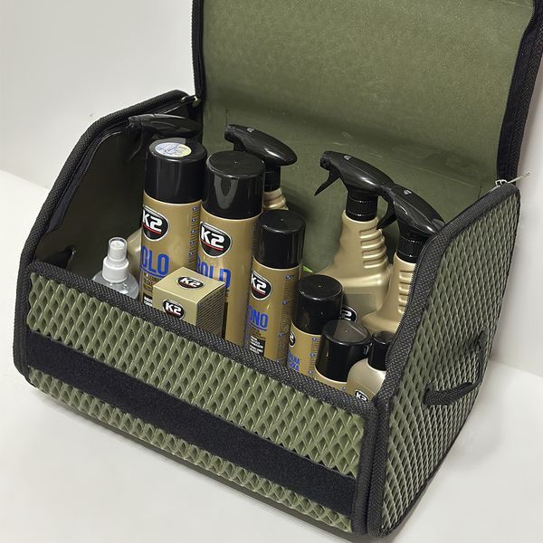Car organizer with a set of car chemicals "Pro Expert" 2