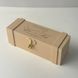 Beige wedding time capsule
