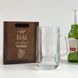 Beer glass in gift box