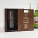 Beer glass in gift box
