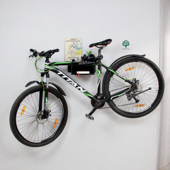 Bicycle holder shelf