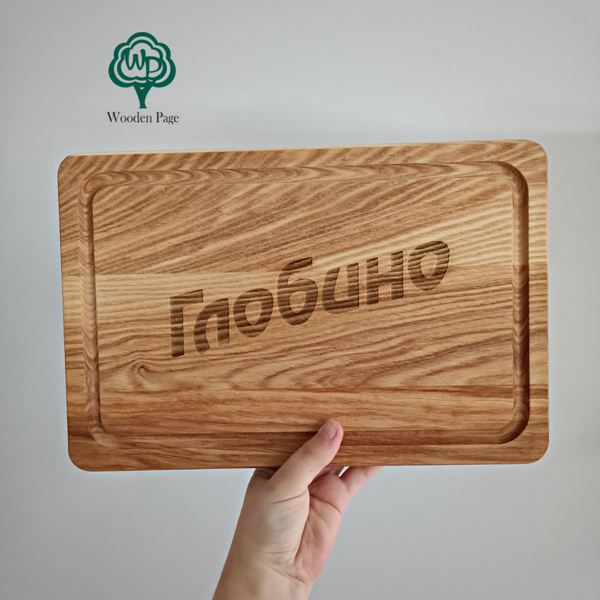 Ash board with your logo for a gift