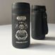 Black thermal mug with engraving as a gift for a military man