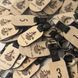 Leather keychains for hotels