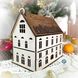 Decorative wooden house for a gift