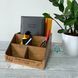Stationery organizer with engraving