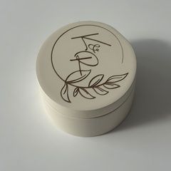 Wedding ring box with engraving