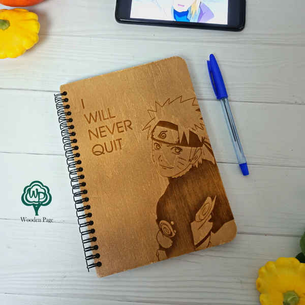 Notebook with your engraving on the cover