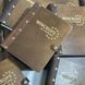Gift notebooks with company logo