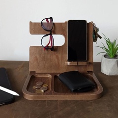 Desk organizer for things as a gift for the boss