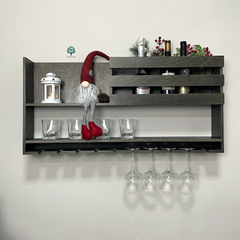 Wall shelf for dishes and alcohol Maxi Glory