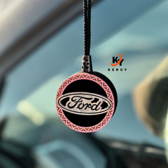 Car air freshener with brand and transfusion effect