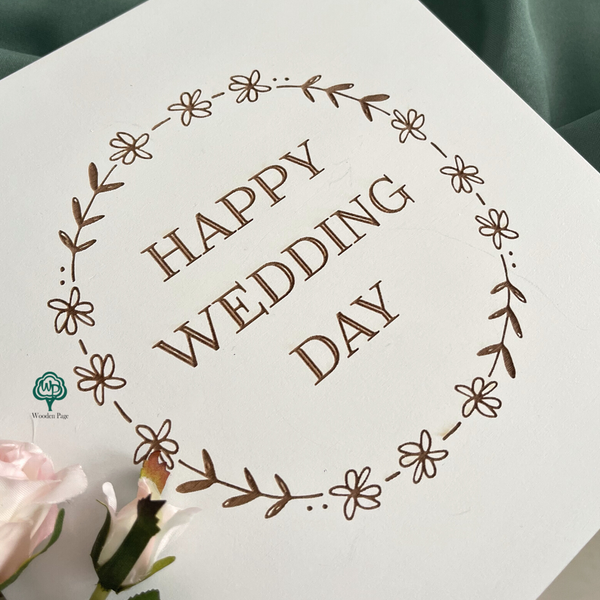 Wedding guest book for wishes
