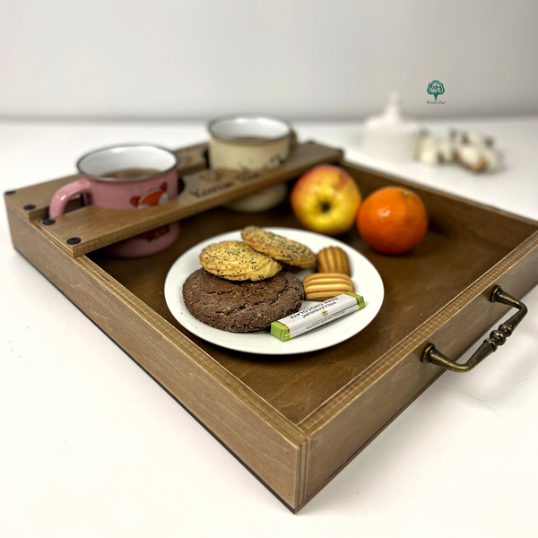 Coffee tray as a gift for your loved one