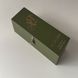 Olive green wedding wine box