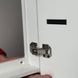 Horizontal key holder for a shield