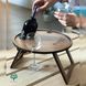 Miniature wine table with engraving