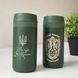 Green thermo mug as a gift for a military man